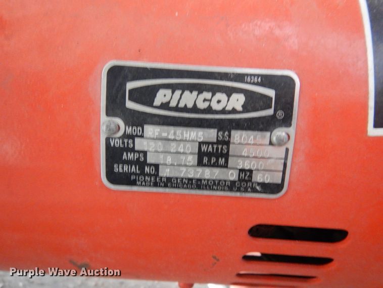 image for item MR9751 Pincor RF-45HMS  generator