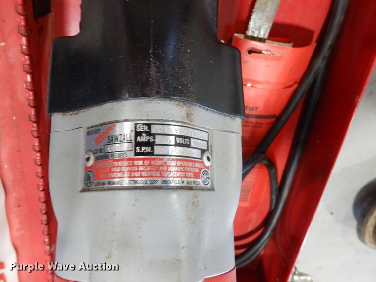 image for item MR9771 Sawzall 6507  reciprocating saw