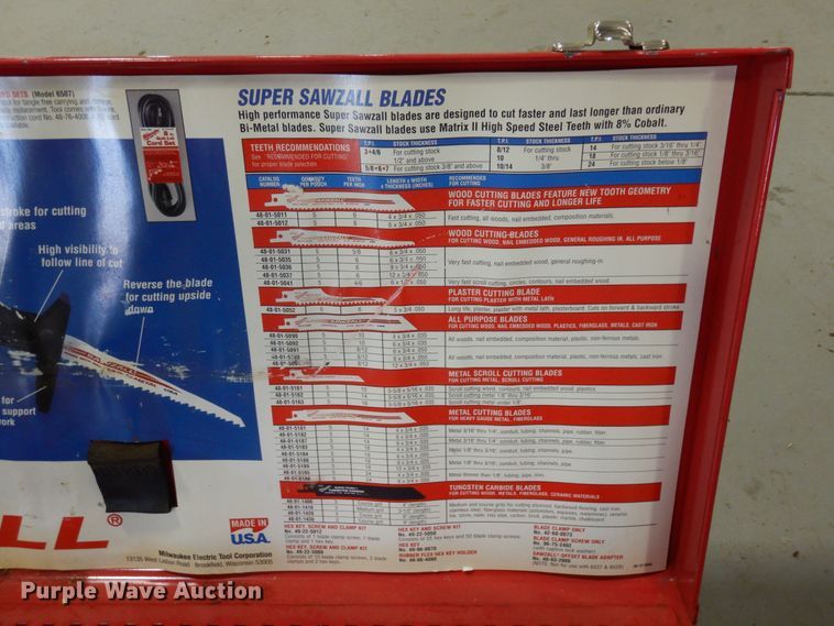 image for item MR9771 Sawzall 6507  reciprocating saw