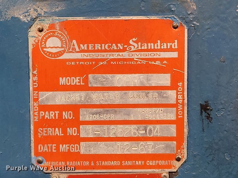 image for item MW9567 Fairbanks Morse 38TDD8 1/8  generator