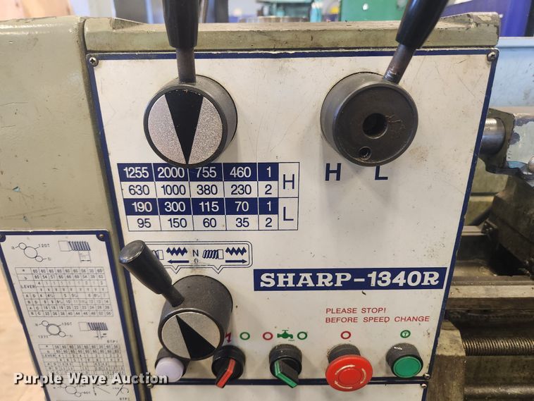 image for item MW9591 Sharp 1340R  lathe