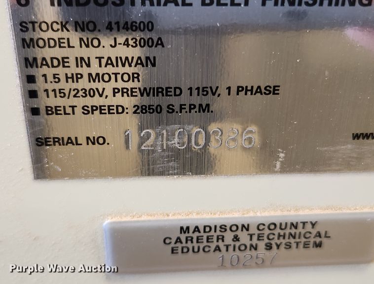 image for item MW9595 (3) belt sanders