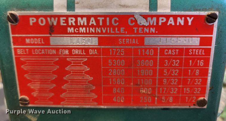 image for item MW9597 (2) drill presses