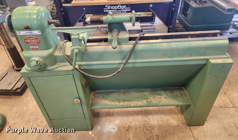 image for item MW9601 Powermatic 45  wood lathe