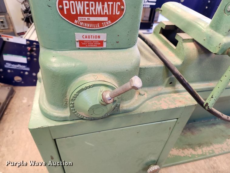 image for item MW9601 Powermatic 45  wood lathe