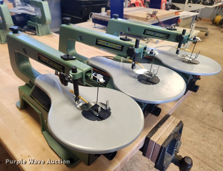 image for item MW9602 (3) Central Machinery 16" scroll saws