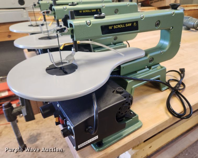 image for item MW9602 (3) Central Machinery 16" scroll saws