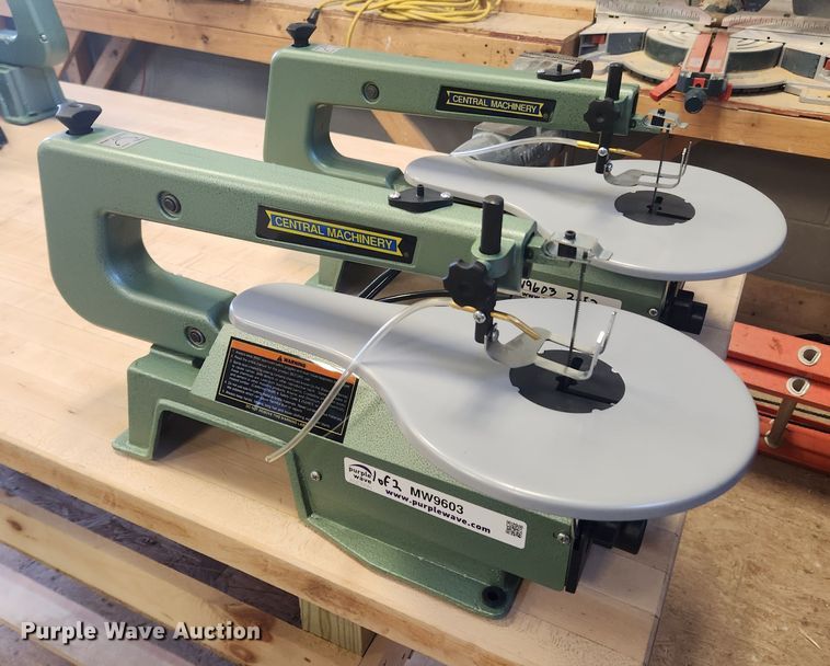 image for item MW9603 (2) Central Machinery 16" scroll saws