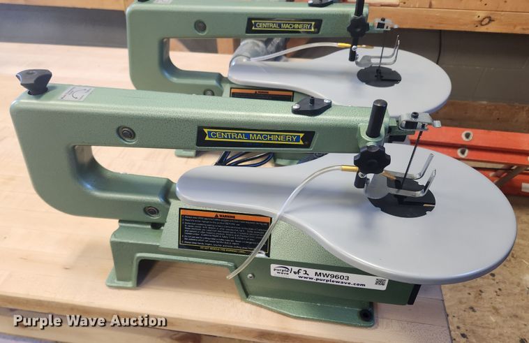 image for item MW9603 (2) Central Machinery 16" scroll saws