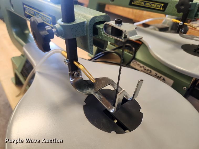 image for item MW9603 (2) Central Machinery 16" scroll saws