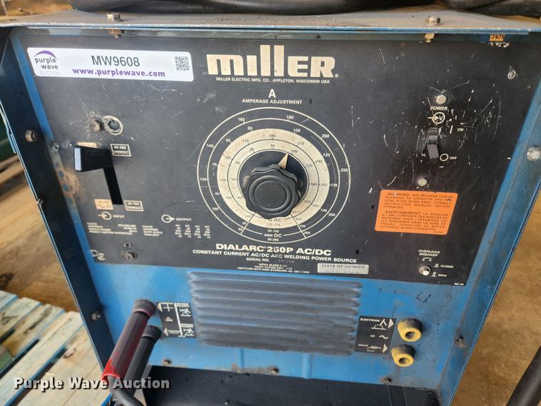 image for item MW9608 (2) Miller Dialarc 250P welders