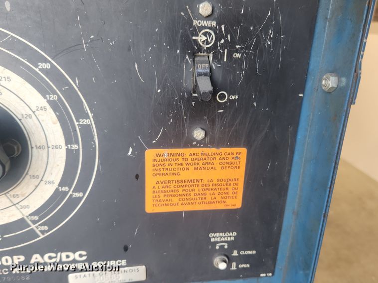 image for item MW9608 (2) Miller Dialarc 250P welders