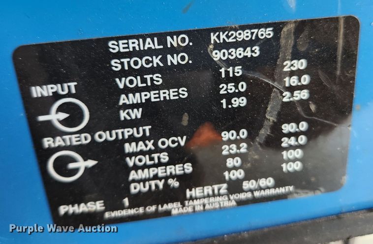 image for item MW9611 (3) welders