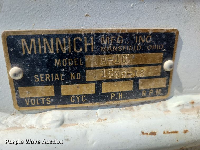 image for item MX9552 Minnich A-1C  core drill