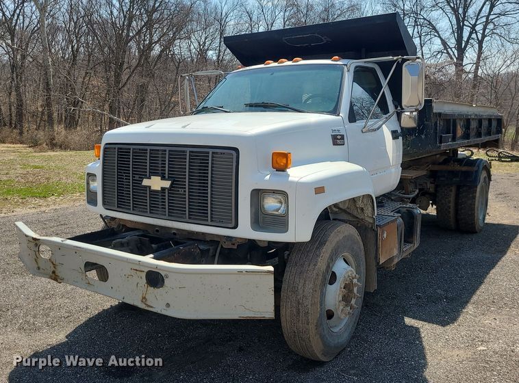 image for item MX9554 1998 Chevrolet C7500  dump truck