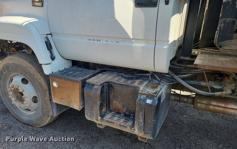 image for item MX9554 1998 Chevrolet C7500  dump truck