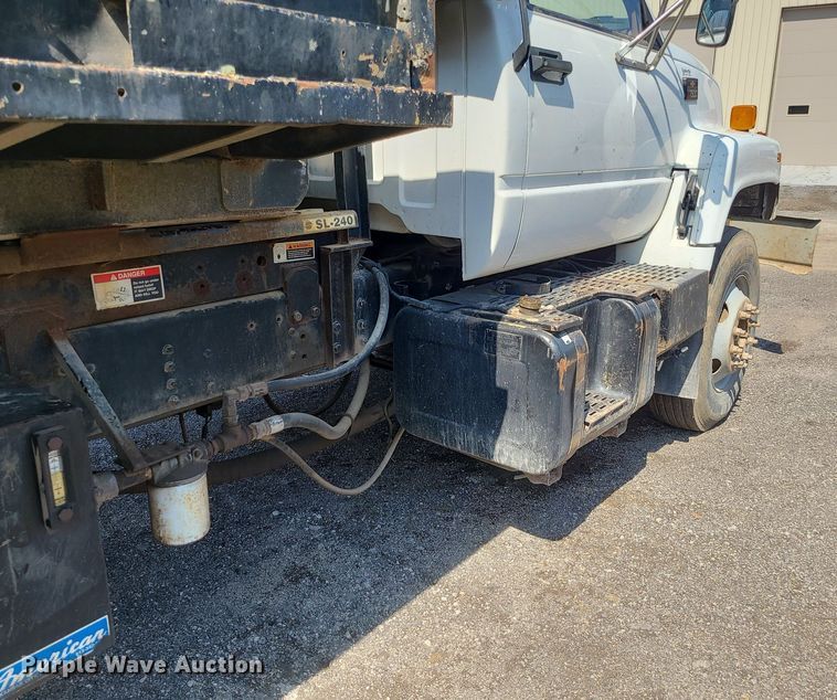 image for item MX9554 1998 Chevrolet C7500  dump truck