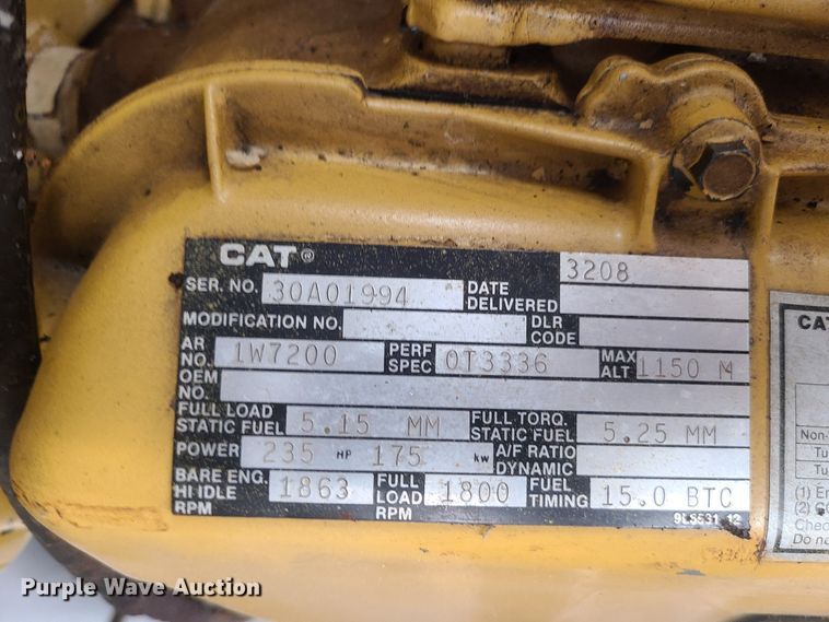 image for item MX9557 Caterpillar SR4  generator