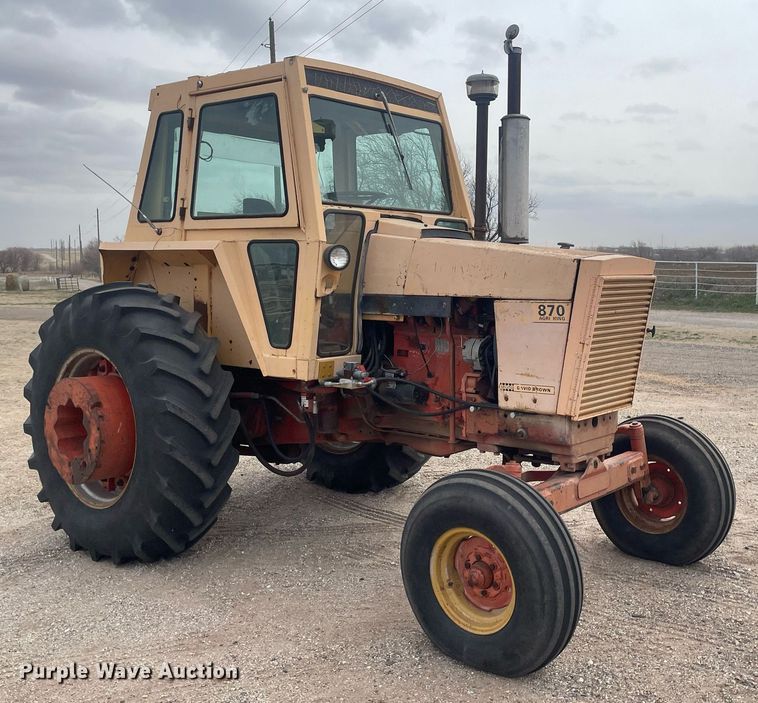 image for item MY9229 1973 Case 870 Agri-King  tractor