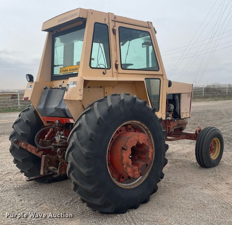 image for item MY9229 1973 Case 870 Agri-King  tractor