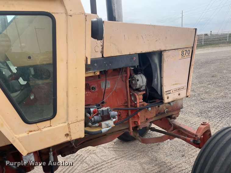 image for item MY9229 1973 Case 870 Agri-King  tractor