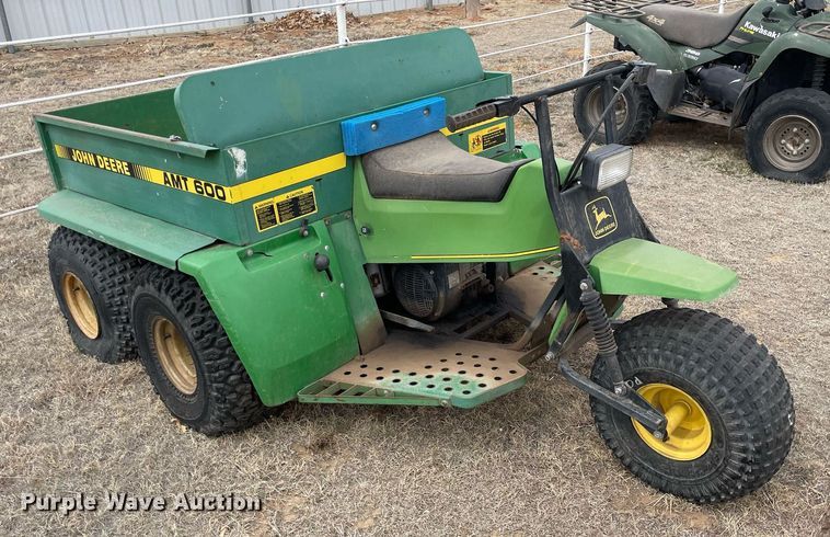 image for item MY9230 1988 John Deere AMT600  utility vehicle
