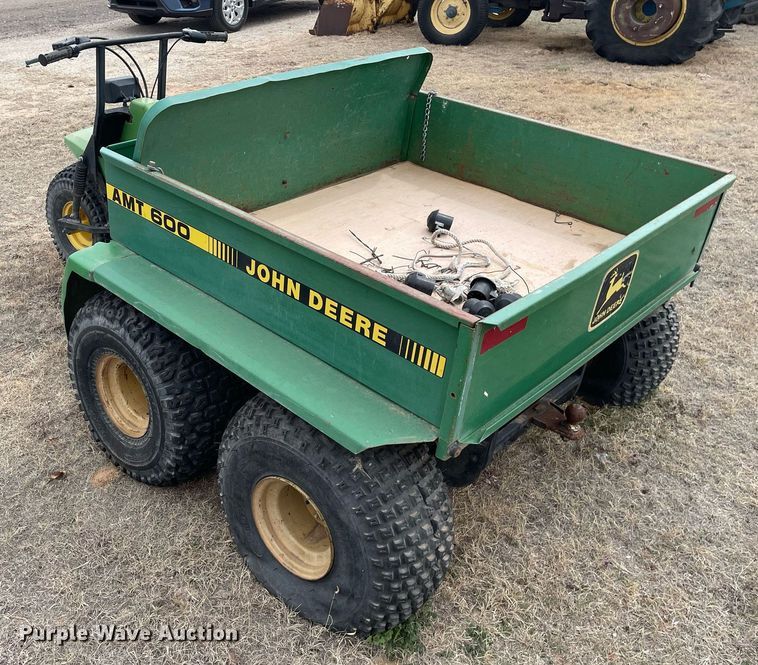 image for item MY9230 1988 John Deere AMT600  utility vehicle