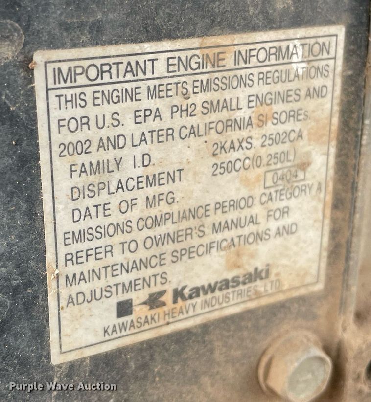 image for item MY9230 1988 John Deere AMT600  utility vehicle