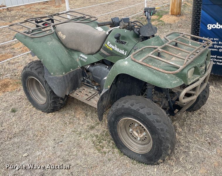 image for item MY9231 2004 Kawasaki Prairie 360  ATV