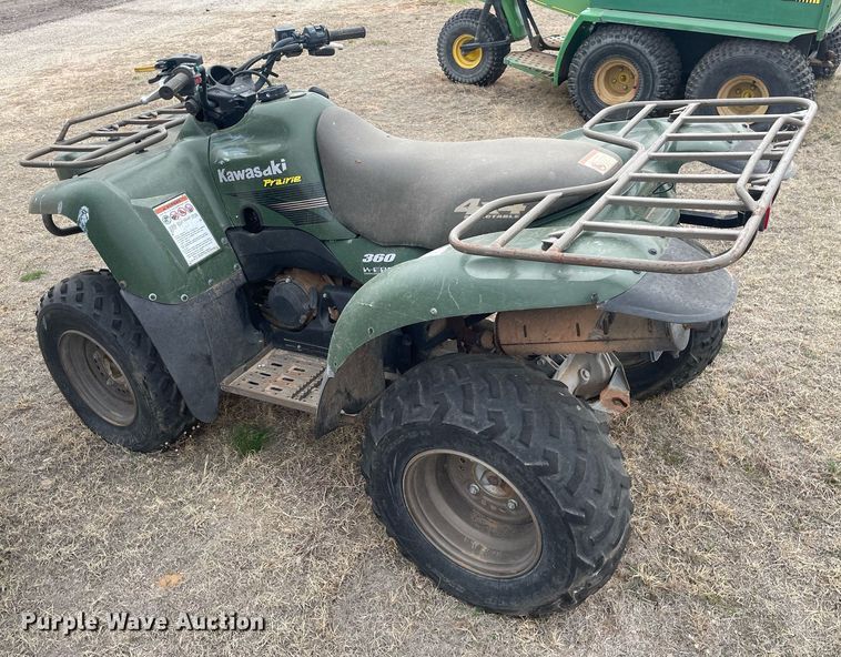 image for item MY9231 2004 Kawasaki Prairie 360  ATV