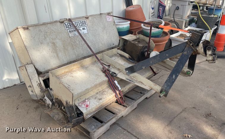 image for item MY9236 Olathe Manufacturing 83  aerator/seeder