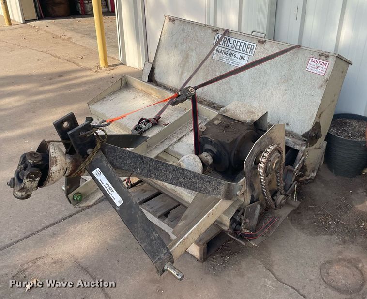 image for item MY9236 Olathe Manufacturing 83  aerator/seeder