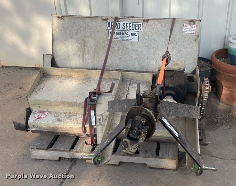 image for item MY9236 Olathe Manufacturing 83  aerator/seeder