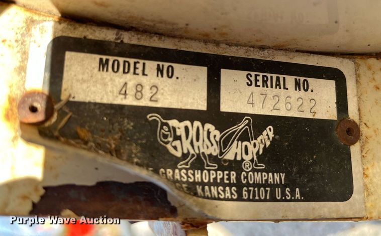 image for item MY9237 Grasshopper 620T2  ZTR lawn mower