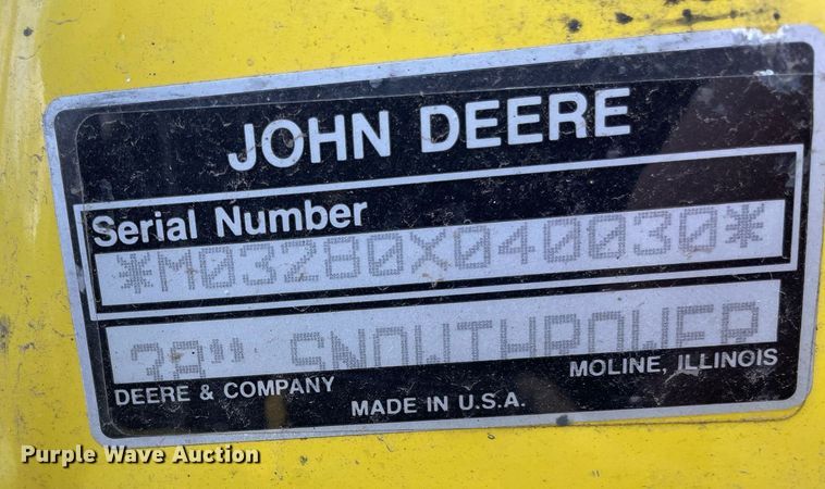 image for item MY9238 John Deere F510  lawn mower