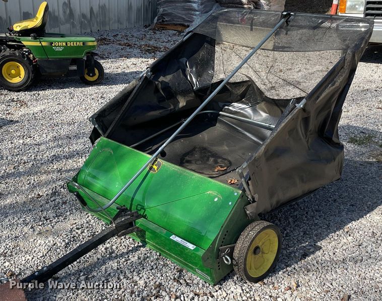 image for item MY9239 John Deere  lawn sweeper