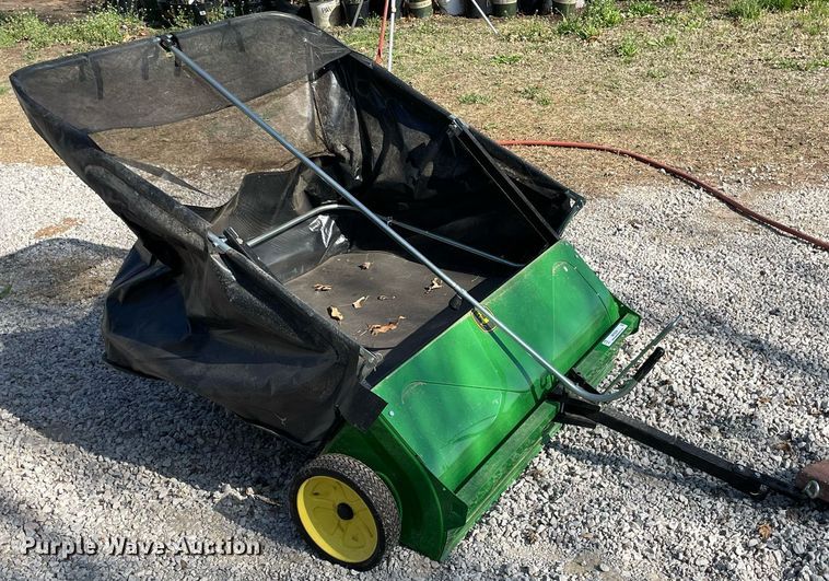 image for item MY9239 John Deere  lawn sweeper