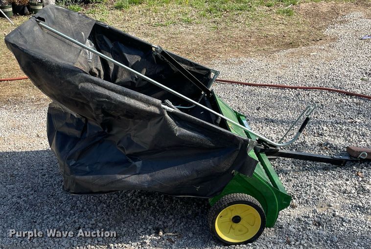 image for item MY9239 John Deere  lawn sweeper