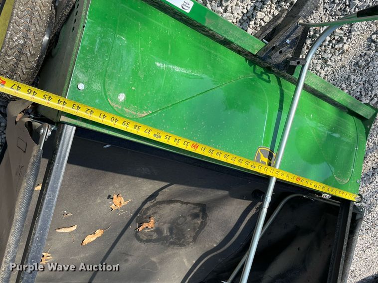 image for item MY9239 John Deere  lawn sweeper
