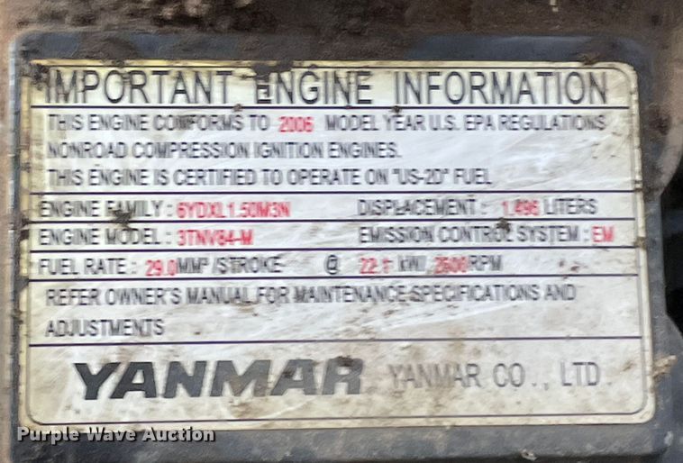 image for item MY9240 2006 John Deere 3120  tractor