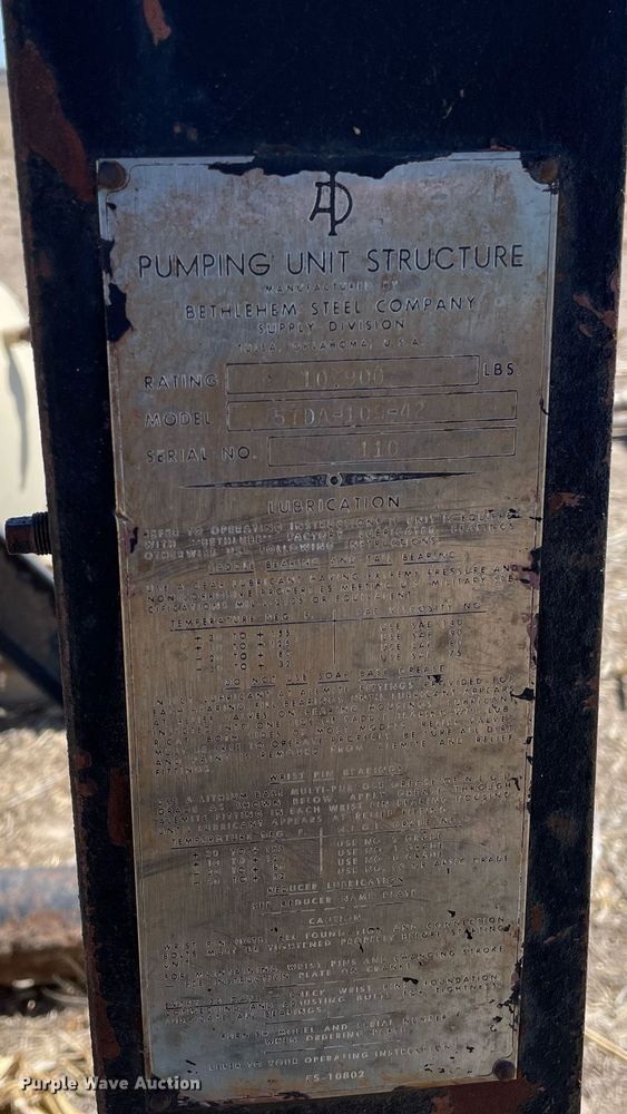 image for item MY9268 Oilfield equipment