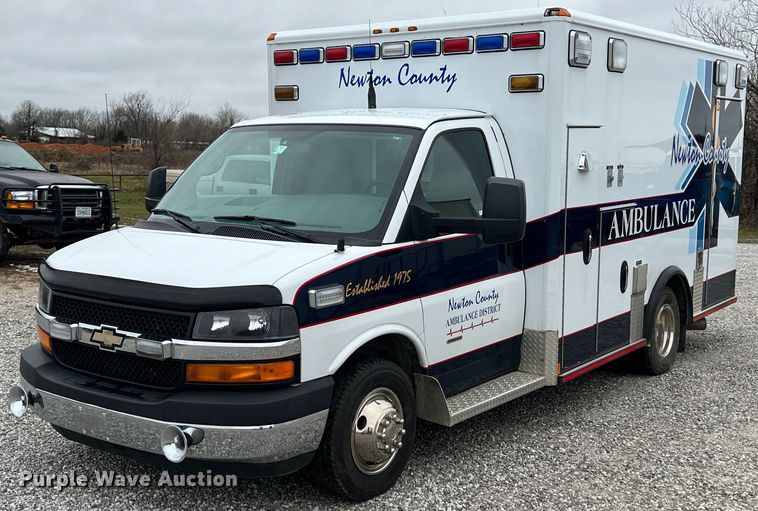 image for item MY9545 2013 Chevrolet Express G3500  ambulance
