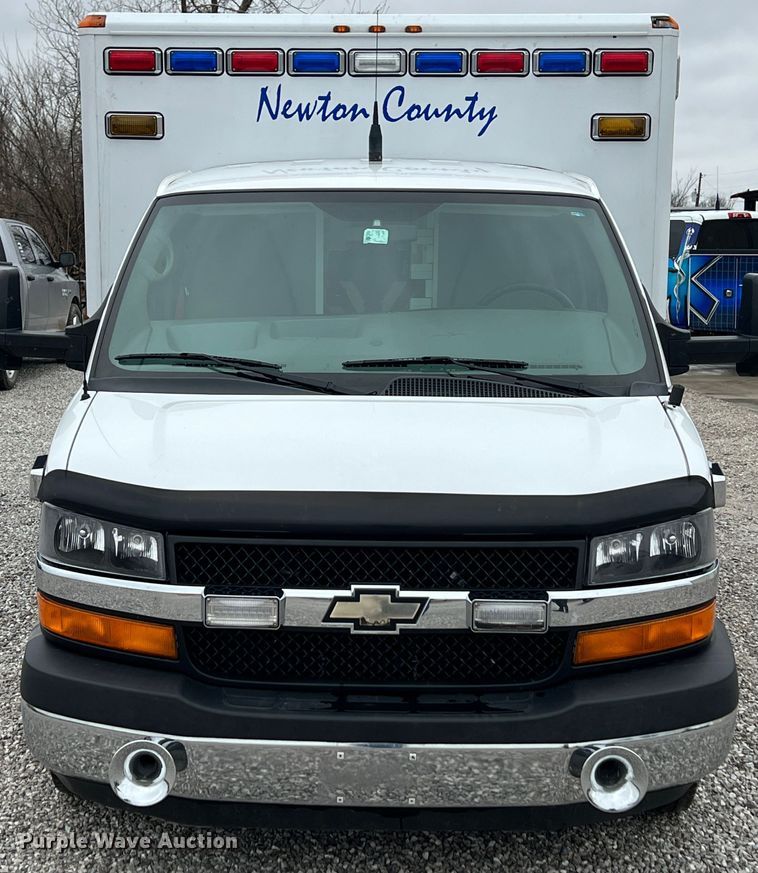 image for item MY9545 2013 Chevrolet Express G3500  ambulance