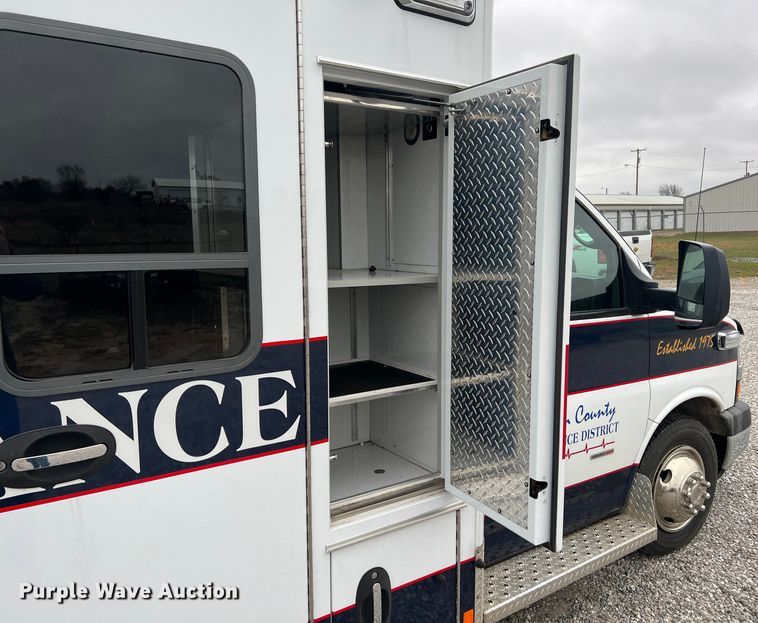 image for item MY9545 2013 Chevrolet Express G3500  ambulance