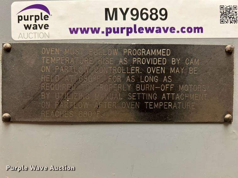 image for item MY9689 Grieve  burn off oven