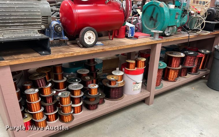 image for item MY9692 Approximately 2 tons of copper wire