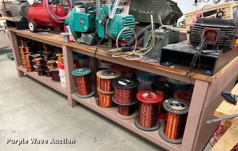 image for item MY9692 Approximately 2 tons of copper wire