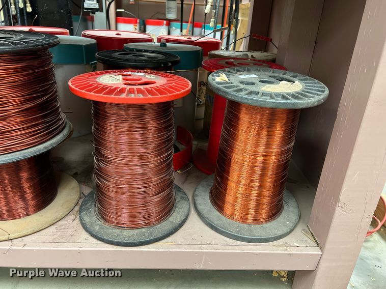 image for item MY9692 Approximately 2 tons of copper wire