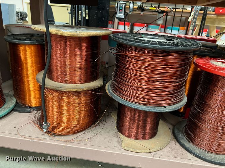 image for item MY9692 Approximately 2 tons of copper wire