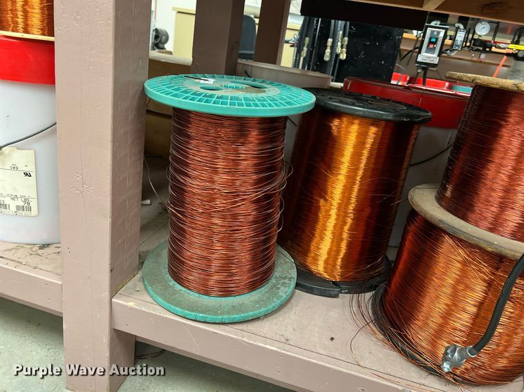 image for item MY9692 Approximately 2 tons of copper wire